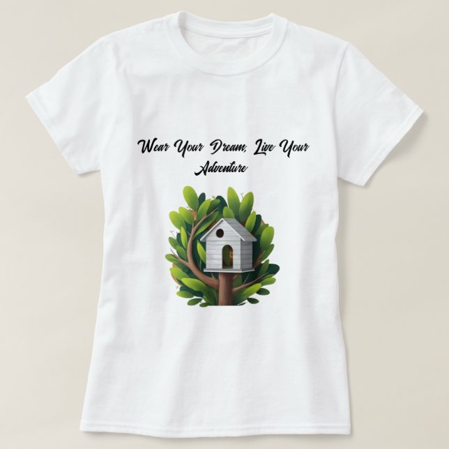 Camiseta Escape de Dreamy Treehouse (Diseño del anverso)