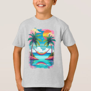 Camiseta Escape de la brisa tropical