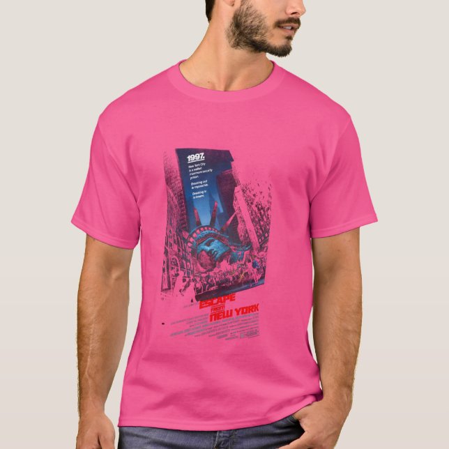 Camiseta Escape de la serpiente de Nueva York es imposible (Anverso)