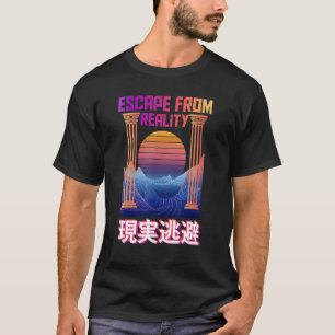 Camiseta Escape de la vestimenta de vaporolas de realidad