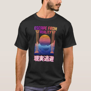 Camiseta Escape de la vestimenta de vaporolas de realidad