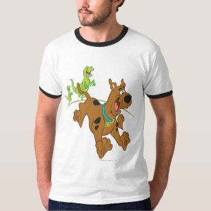 Camiseta Escape de los dinosaurios Scooby-Doo