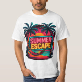 Camiseta Escape de verano interminable - Aventura Retro Sun