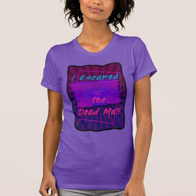 Camiseta Escapé del centro comercial Muerto (Anverso)