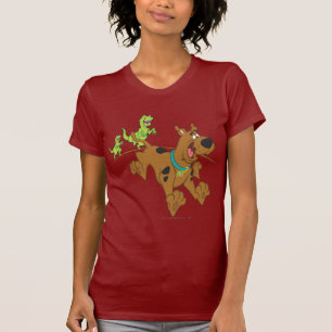 Camiseta Escape del dinosaurio de Scooby-Doo