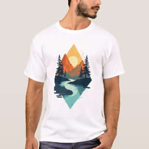 Camiseta Escape dorado