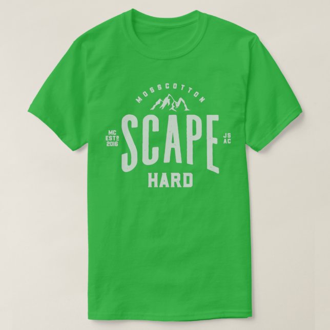 Camiseta Escape duro (Diseño del anverso)