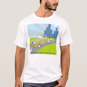 Camiseta Escape el vorágine mientras que usted puede