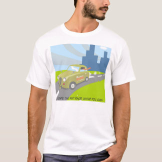 Camiseta Escape el vorágine mientras que usted puede