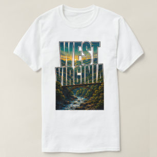 Camiseta Escape Escénico del Puente de la Montaña de West V