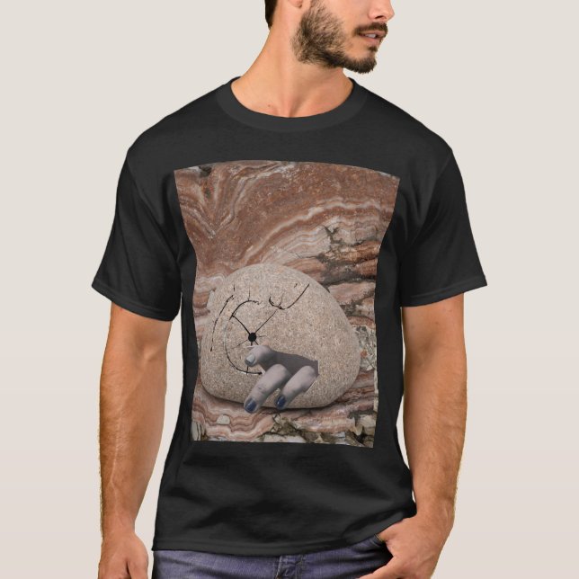 Camiseta Escape inesperado de la piedra - Resumen audaz de  (Anverso)