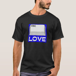 Camiseta Escape Love Cotes Ilustracion Diseño gráfico