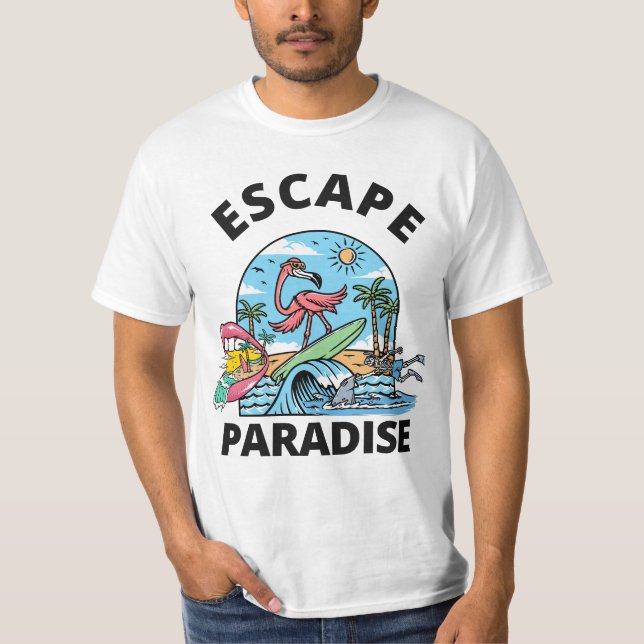 Camiseta Escape Paradise T-Shirt (Anverso)