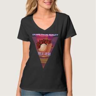 Camiseta Escape Realidad Vaporwave Escultura estética Escul