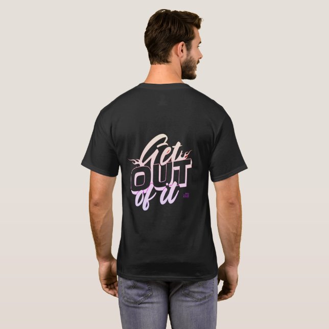 Camiseta Escape the Overthinking Loop – Motivational Quote (Reverso completo)