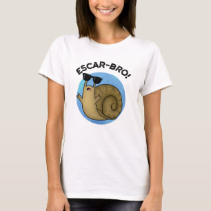 Camiseta Escar-bro Funny Francés Escargot Snail Pun