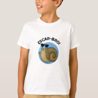 Escar-bro Funny Francés Escargot Snail Pun