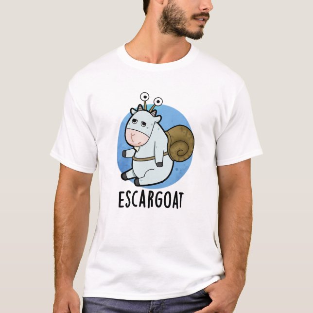 Camiseta Escar-goat Funny Caracol Francés (Anverso)