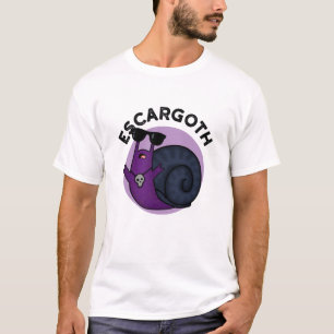 Camiseta Escar-gótico Gracioso Gótico de Guay Snail Pun