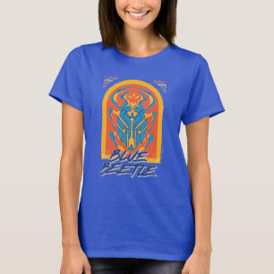 Camiseta Escarabajo Azul Scarab Talavera Gráfico