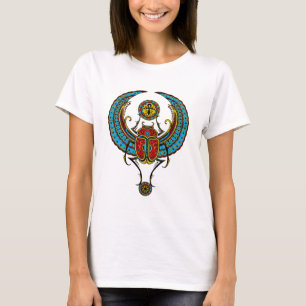 Camiseta Escarabajo con alas egipcio