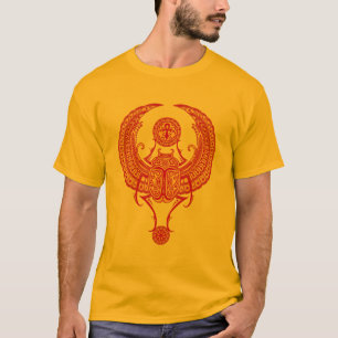 Camiseta Escarabajo con alas egipcio