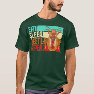 Camiseta Escarabajo de repetición de sueño de consumo vinta