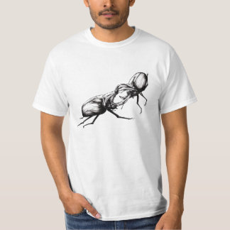 Camiseta Escarabajo de rinoceronte contra escarabajo de