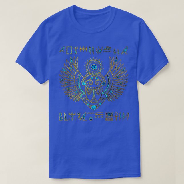 Camiseta Escarabajo egipcio (Diseño del anverso)