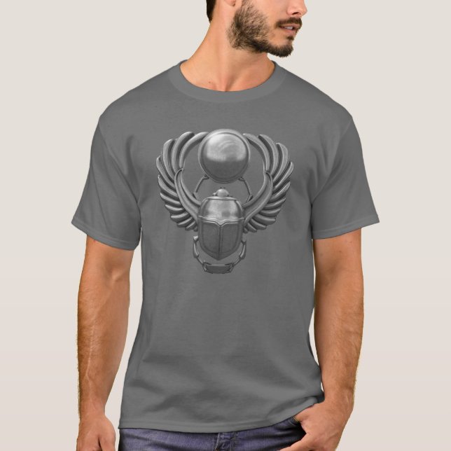 Camiseta Escarabajo egipcio moderno (Anverso)