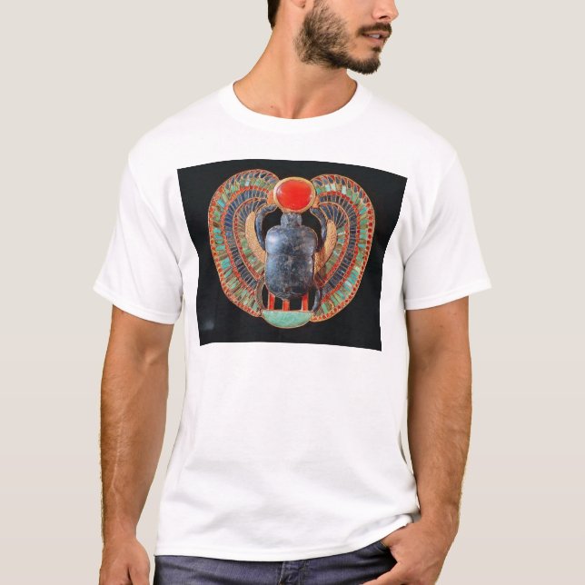 Camiseta Escarabajo pectoral, de la tumba de Tutankhamun (Anverso)