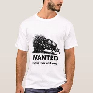 Camiseta escarabajo pelotero regalo amante de los