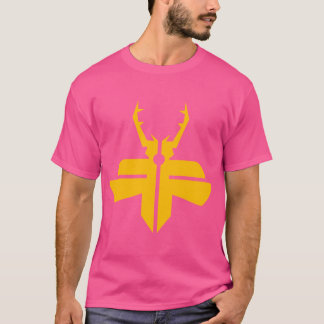 Camiseta Escarabajo Polilla Fantasma Amarillo