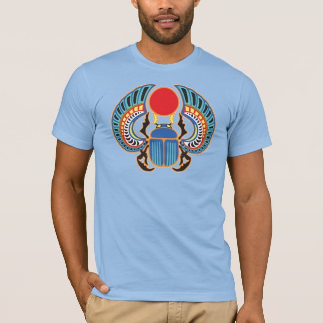 Camiseta Escarabajos de Egipto (Anverso)