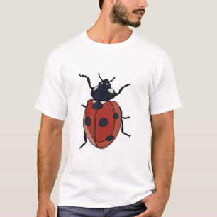 Camiseta Escarabajos insectos Ladybug