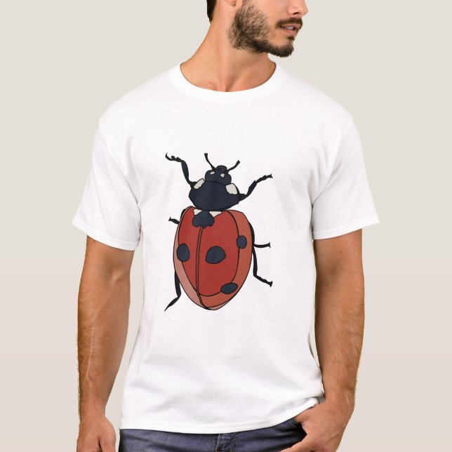Camiseta Escarabajos insectos Ladybug (Anverso)
