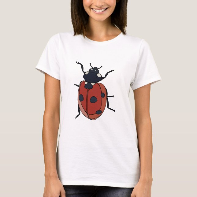 Camiseta Escarabajos insectos Ladybug (Anverso)