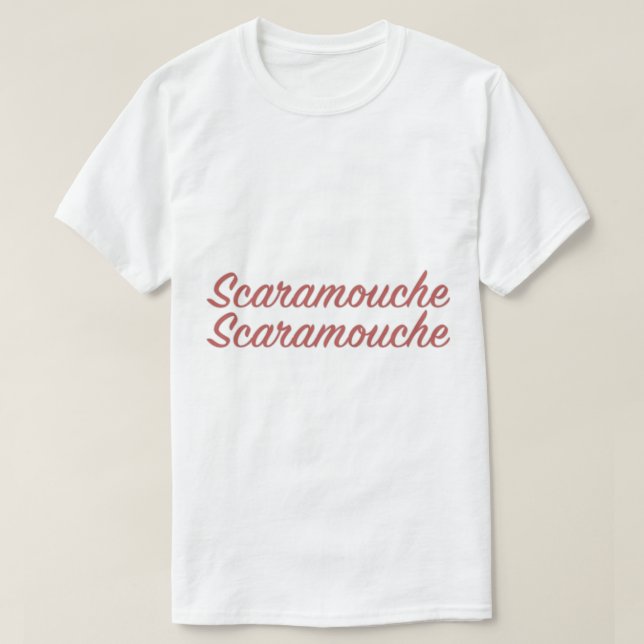 Camiseta escaramouche (Diseño del anverso)