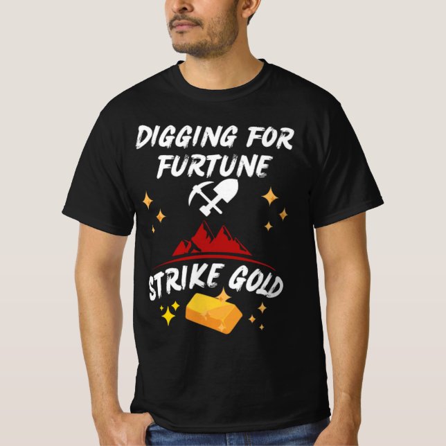 Camiseta Escarbar por Fortune Strike Gold (Anverso)