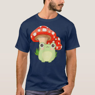 Camiseta Escarcha Cuta Musgo Cottagecore Estética