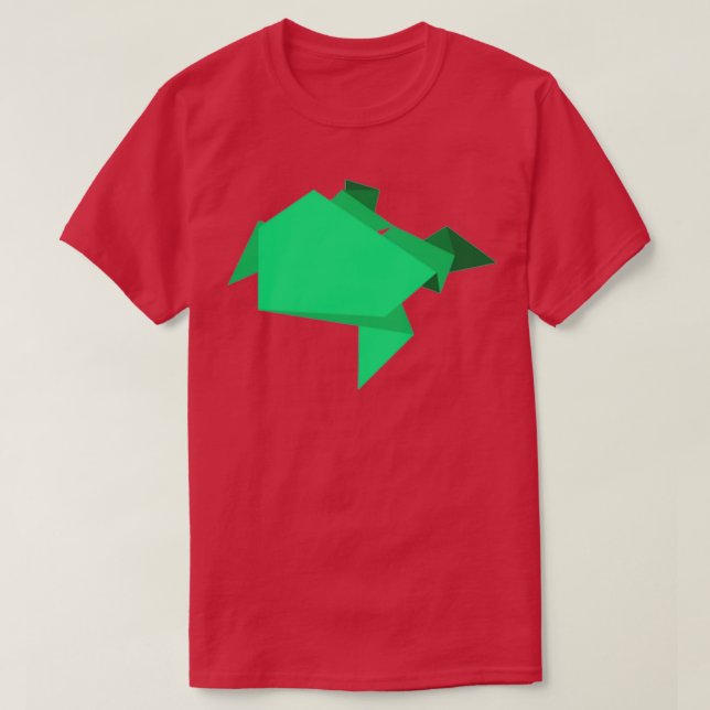 Camiseta Escarcha de origami 10 (Diseño del anverso)