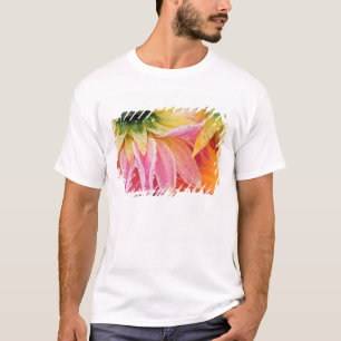 Camiseta Escarcha en las últimas flores del otoño - Dalhia
