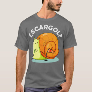 Camiseta Escargolf Cute Escargot Snail Pun 1