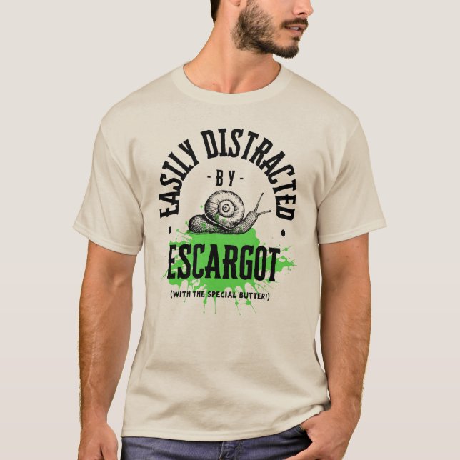Camiseta Escargot (Anverso)