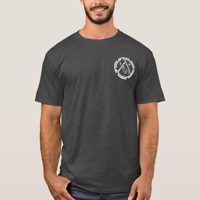 Camiseta Escarlata de protección [Emblema blanco] (Anverso)