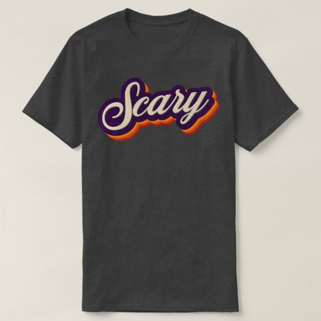 Camiseta Escarmiento retro vintage (Diseño del anverso)