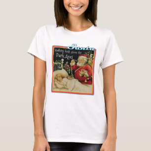 Camiseta Escarnio de parodia de Navidad retro