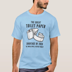 Camiseta Escasez de papel higiénico