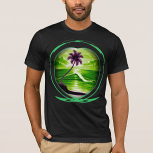 Camiseta Escena Airbrushed Digitaces automatizada de la