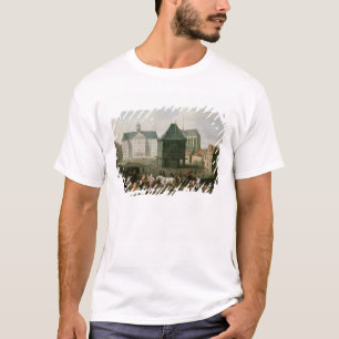 Camiseta Escena antes del palacio de la presa, Amsterdam